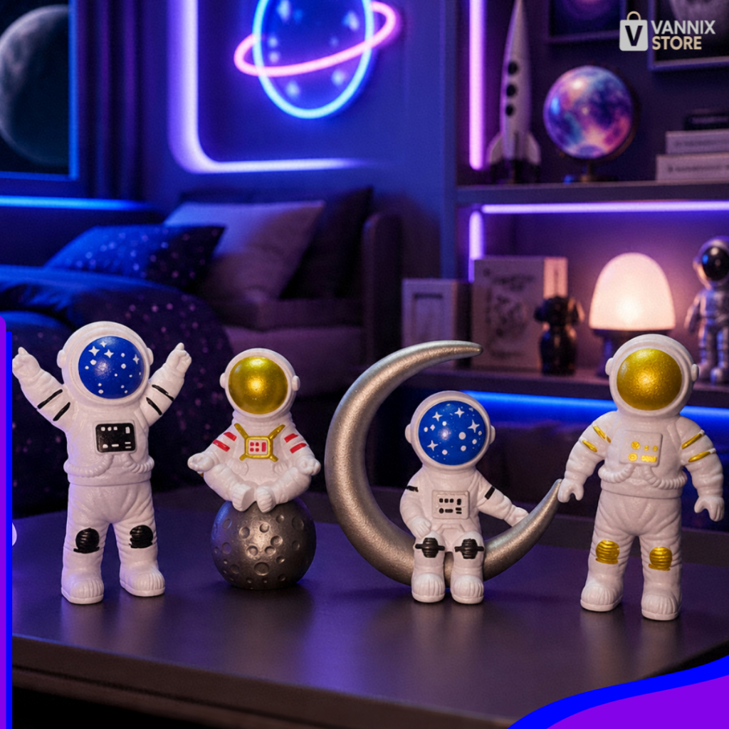 Boneco Espacial Astronautas  Diversão Cósmica em