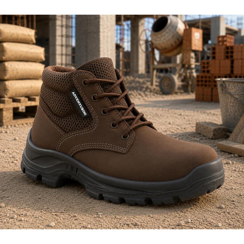 Bota Coturno Masculina de Segurança Adventure Tri