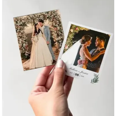 Foto Polaroid Personalizada 5×7 cm | Com Leg
