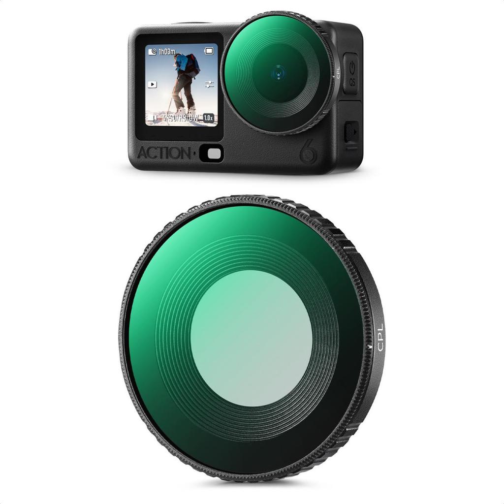 Filtro CPL KEF Concept para DJI Osmo Action 6 R
