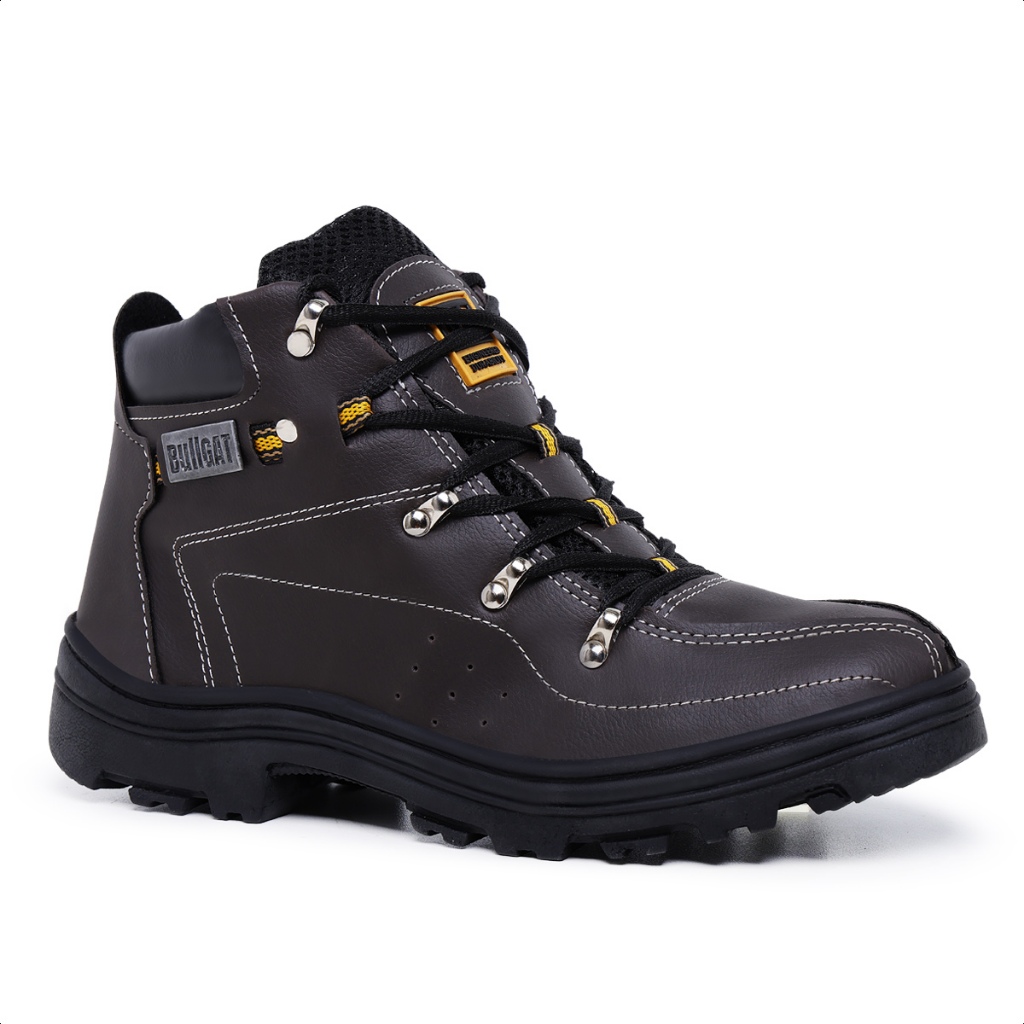 Bota Masculino Coturno Bullgat Cano Médio Motoque