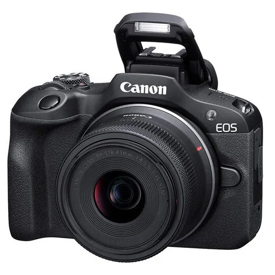 Câmera Canon Eos R100 Mirrorless 4k Com Lente Rf-
