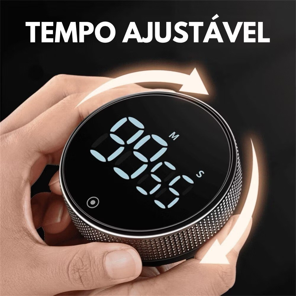Temporizador Digital Programável Timer De Cozinha