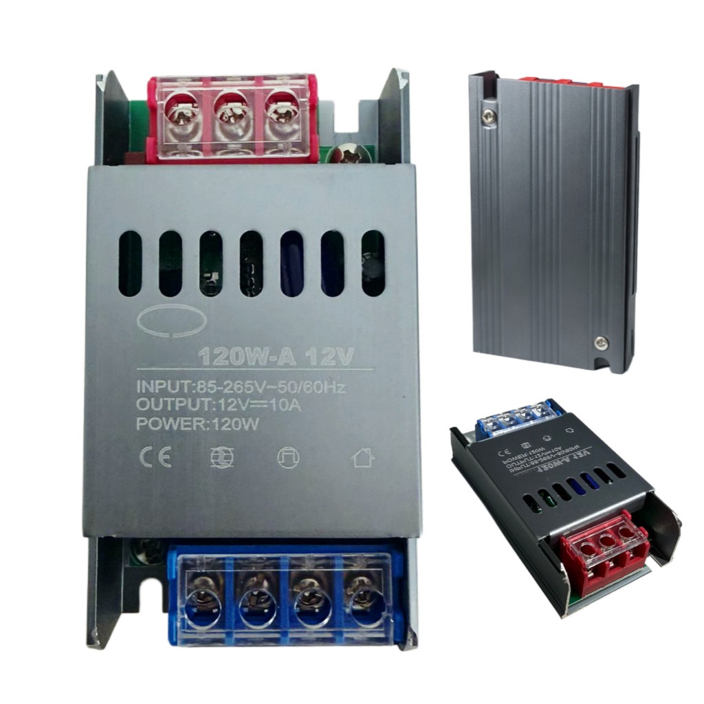 Fonte Chaveada 12v 10a 120w Cftv Câmera Led Dvr S