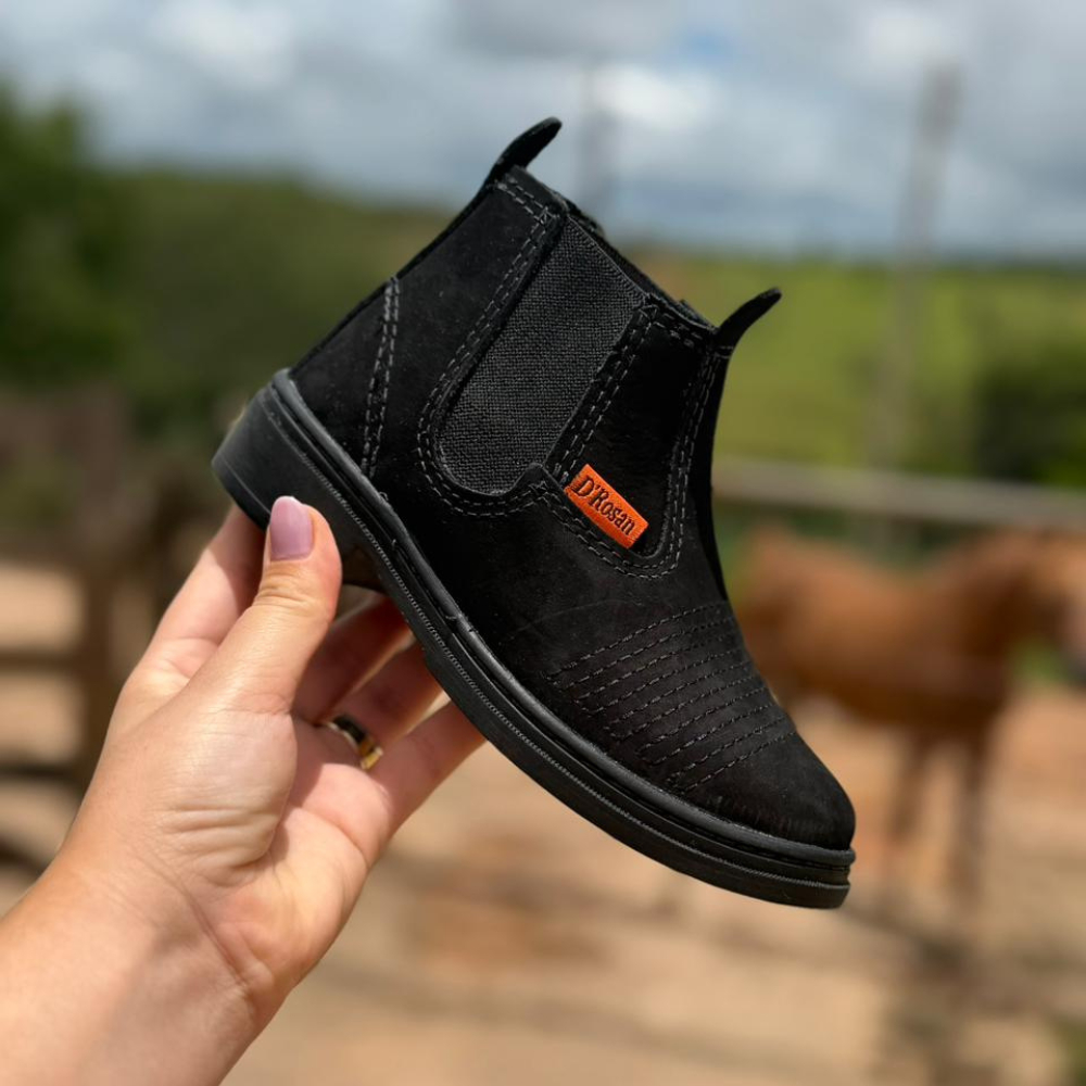 Bota Botinha Infantil Botina Masculina Country Rod