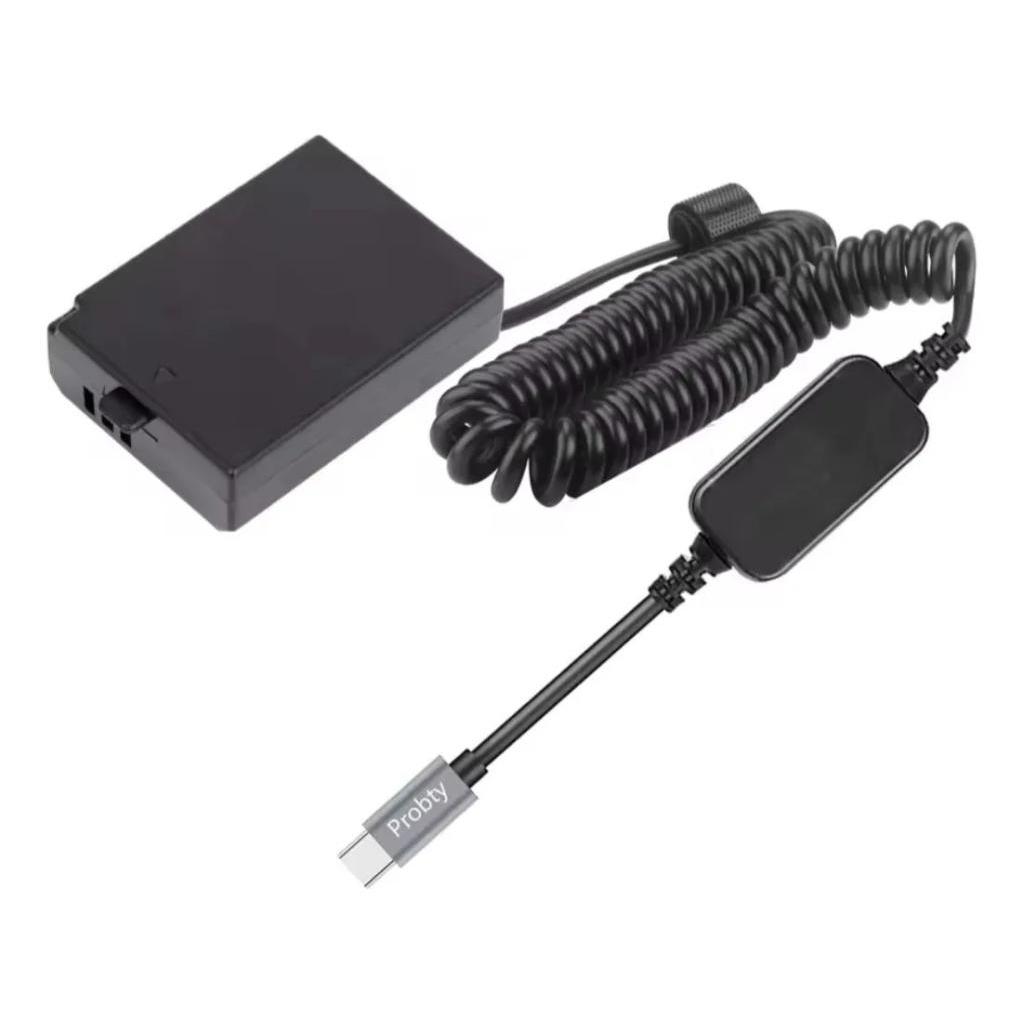 Adaptador Dr-e10 Para Bateria Lp-e10 Pd Cabo Usb-c
