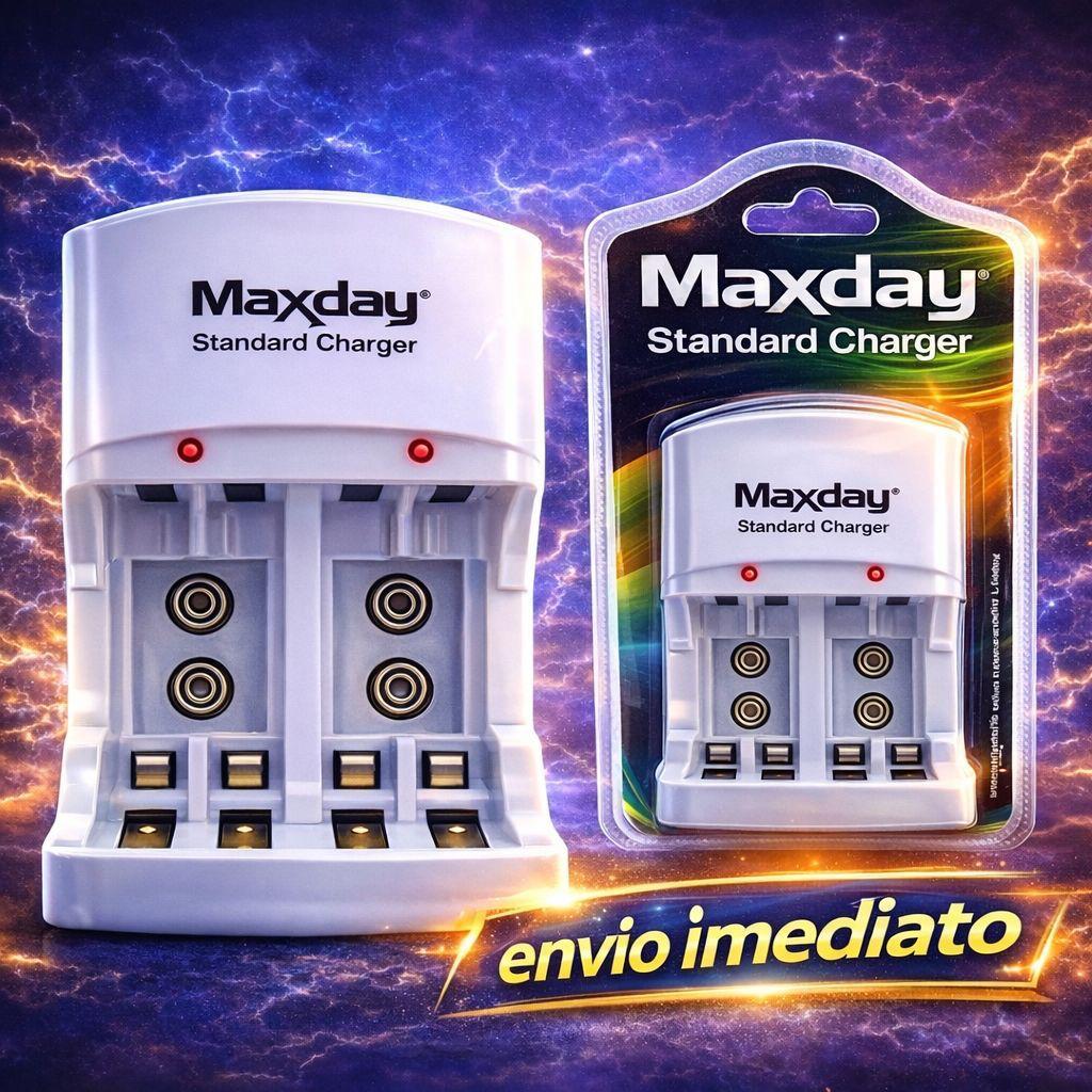 Carregador Pilhas AA AAA 9V Bivolt Rápido Univers