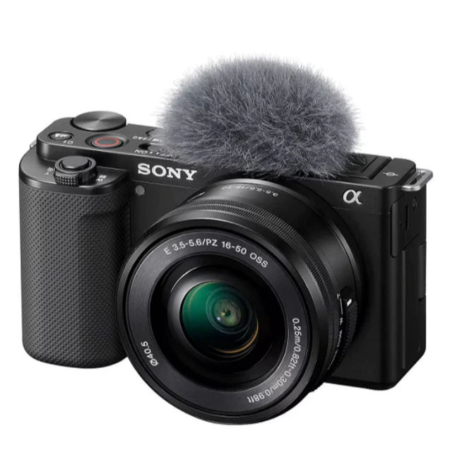 Câmera Mirrorless Sony Alpha ZV-E10 Kit Lente 16-