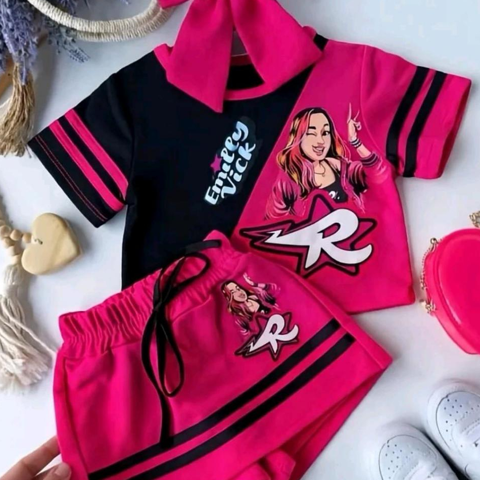 CONJUNTO JUVENIL E INFANTIL MENINA EMILYy VICCK BL