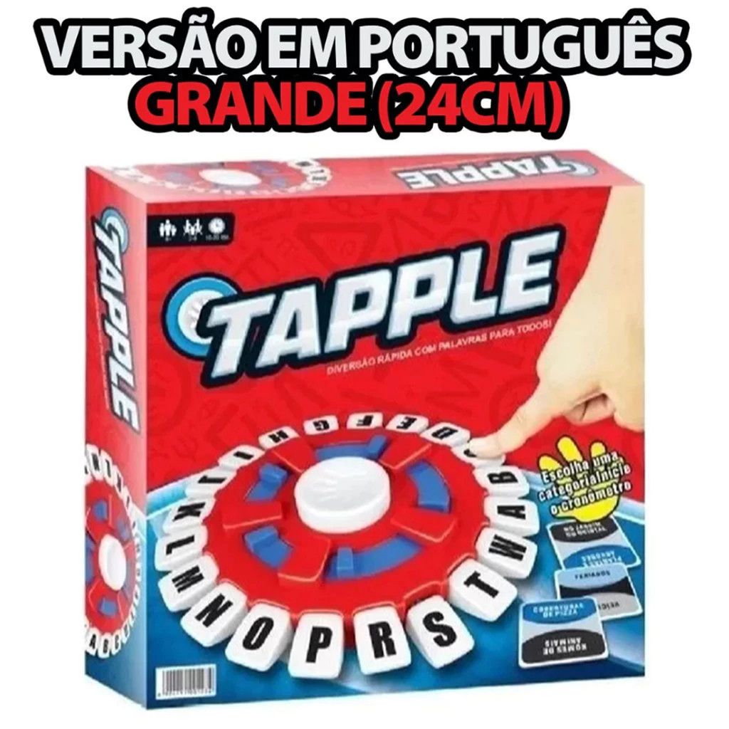 Versão em Português Tapple Jogo de Tabuleiro Sto