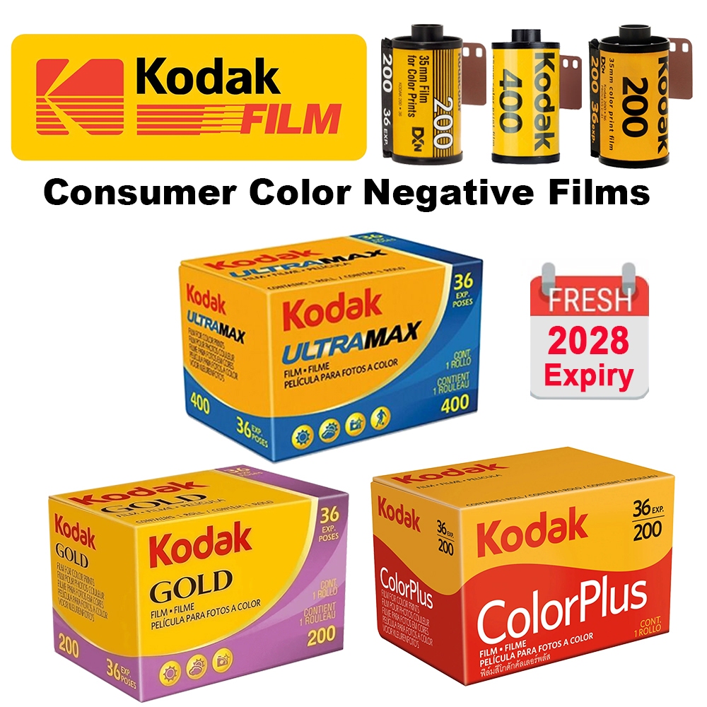 Filme Kodak 35mm (135) 36 Poses ColorPlus 200 / G