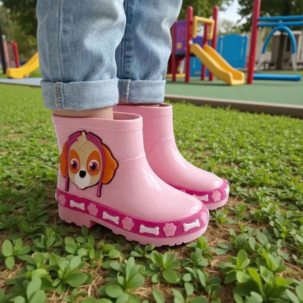 Galocha Infantil Cachorrinhos Divertidos Para Meni