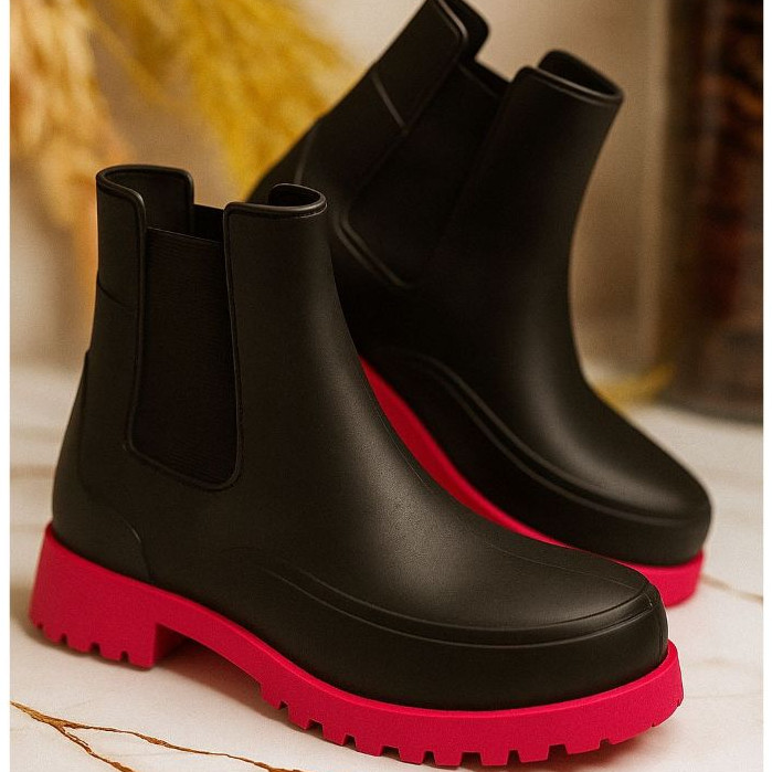 Bota Galocha Inverno Leve Solado Tratorado Cores P