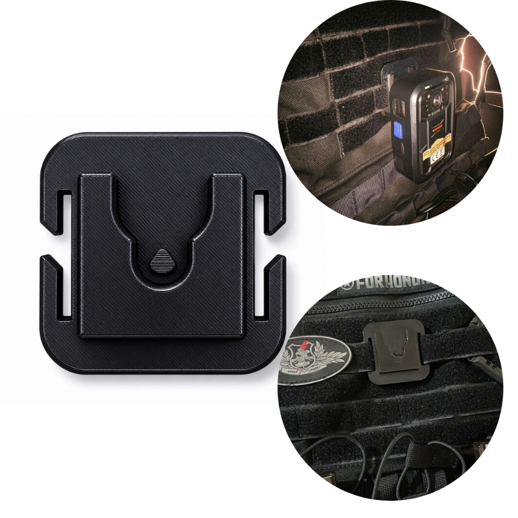 SUPORTE câmera corporal- COP PMERJ e PMESP compa