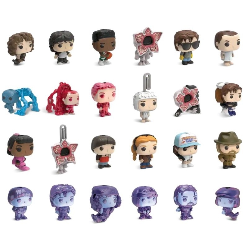 COMPLETE SUA COLECAO STRANGER THINGS KINDER JOY