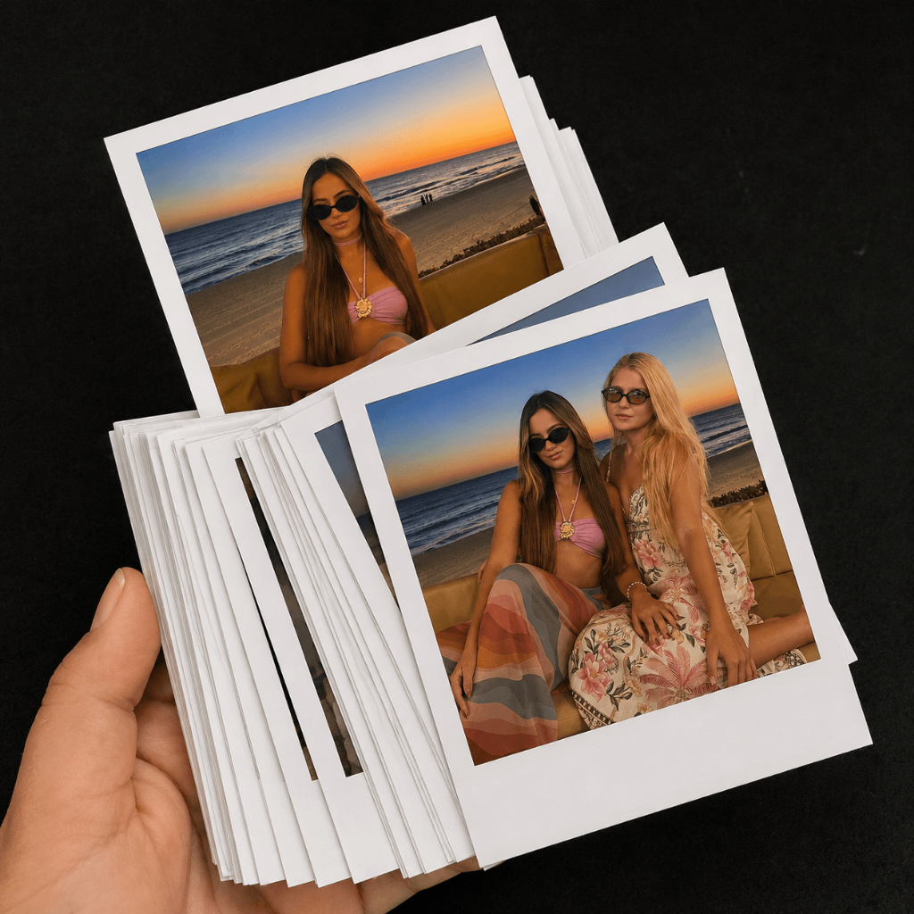 Mini Foto Polaroid 45 Unidades – Cabe na cap