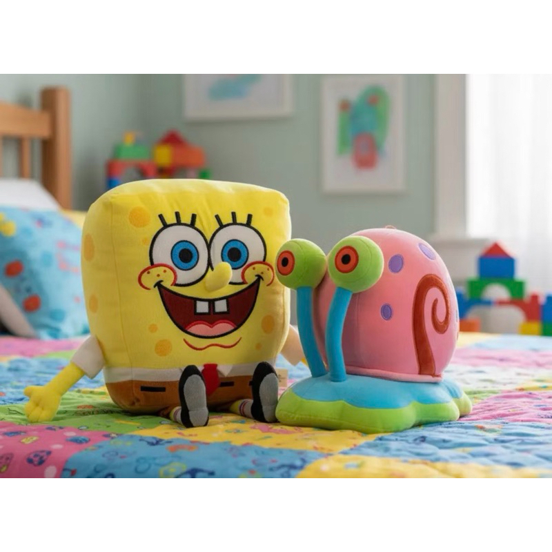 Boneco Pelúcia Bob Esponja Grande 30 cm Imperdív
