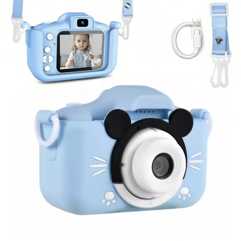 Câmera Digital Infantil Profissional Recarregáve