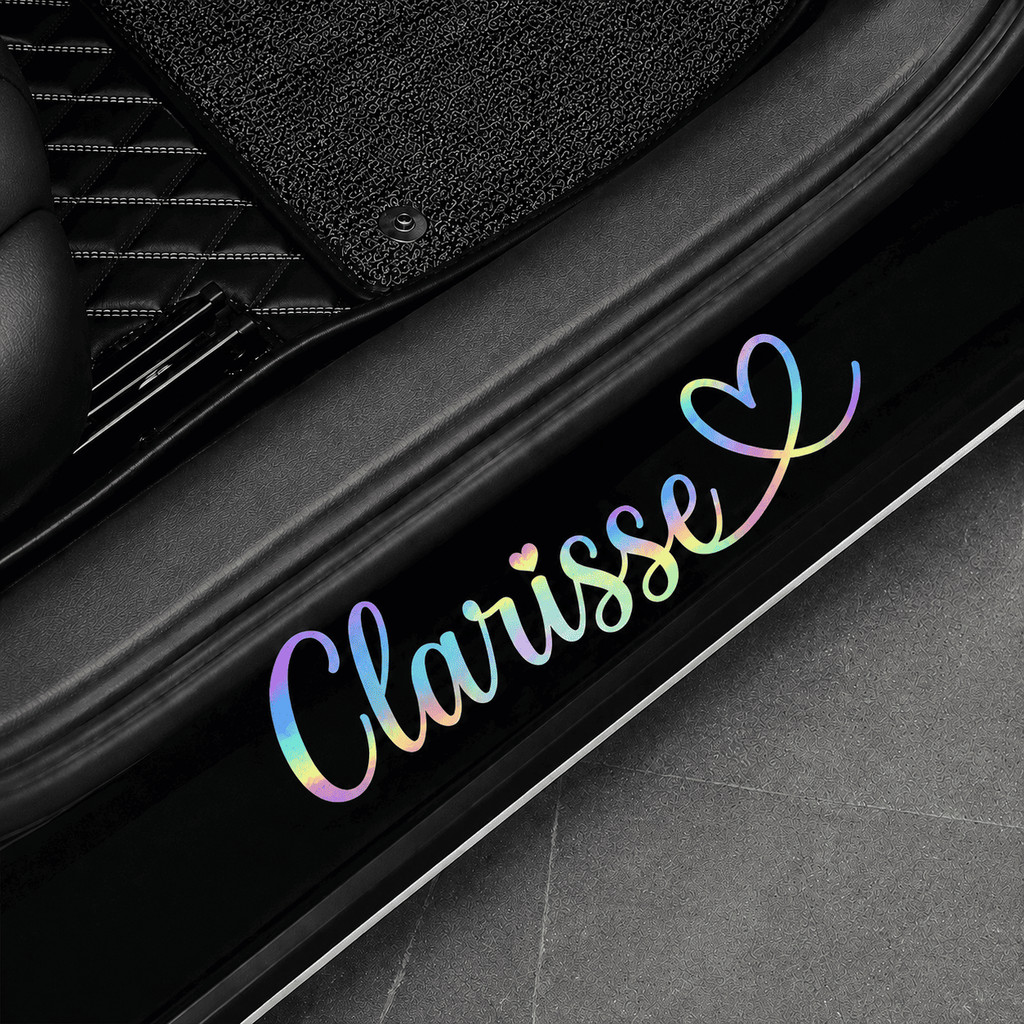 ADESIVO COM NOME PERSONALIZADO Carro Moto Biciclet