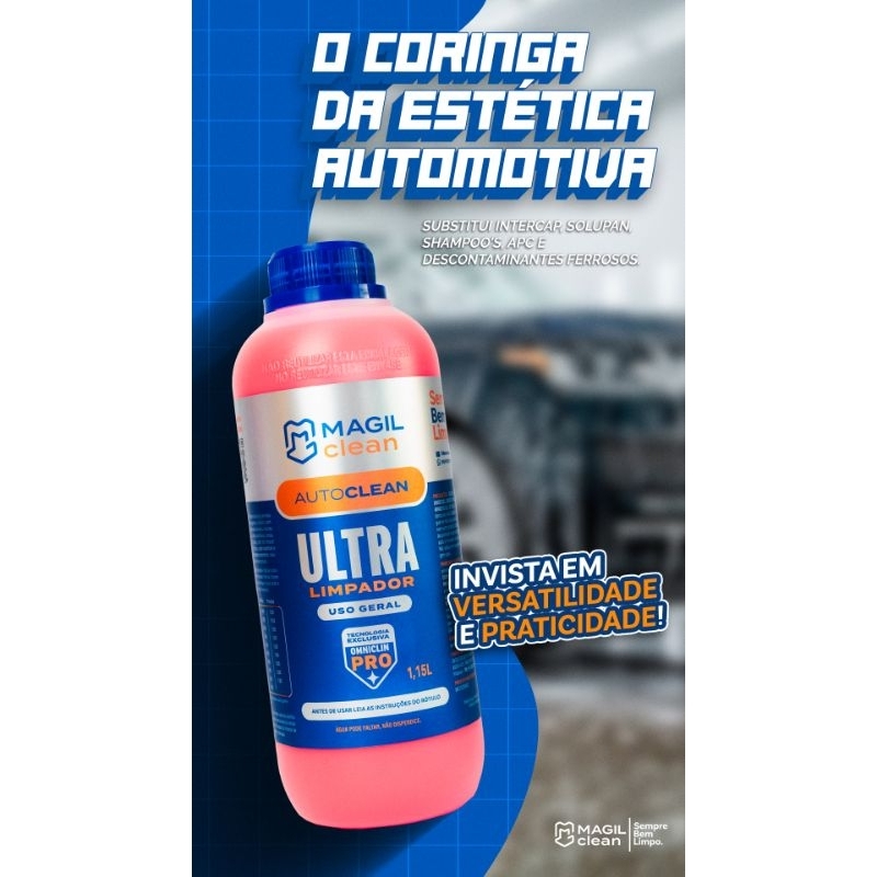 ultra limpador magil clean 1litro