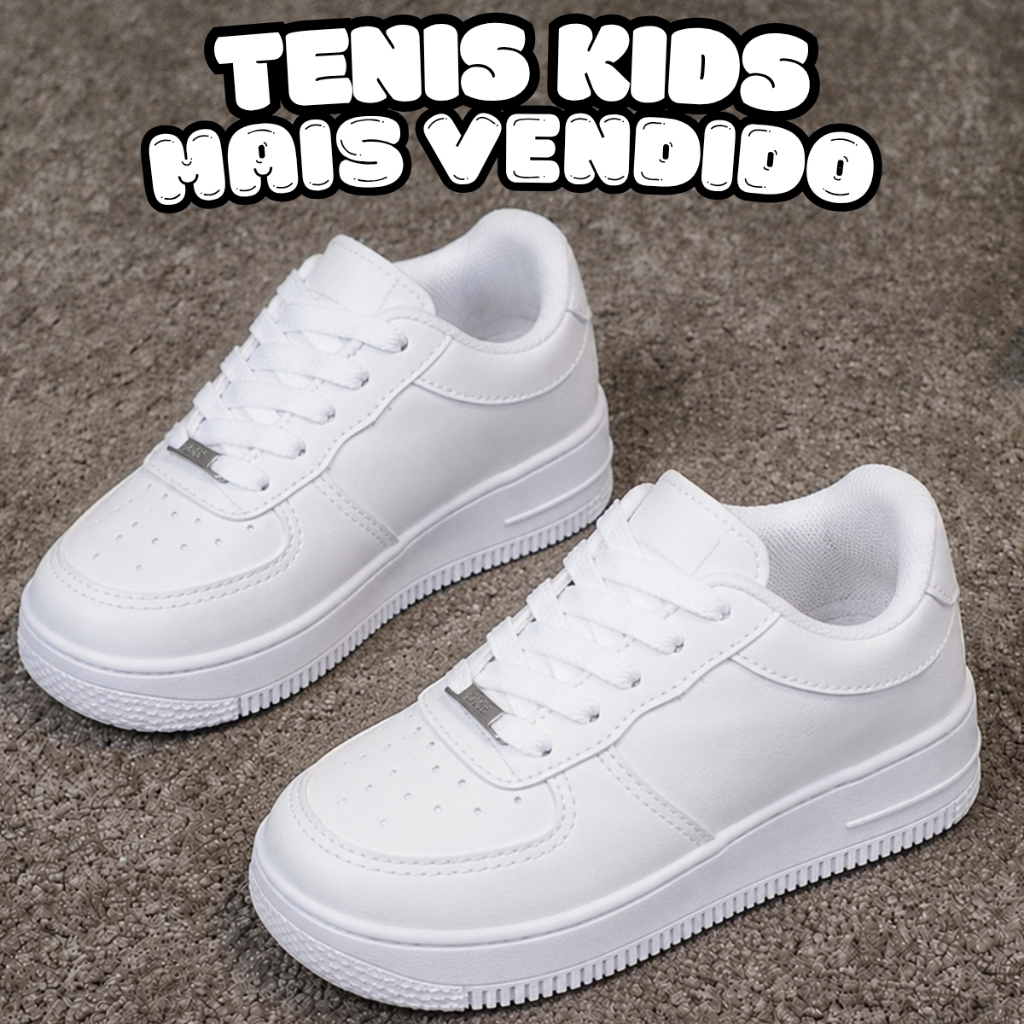 Tênis Infantil Baby Confortável Casual Leve Para