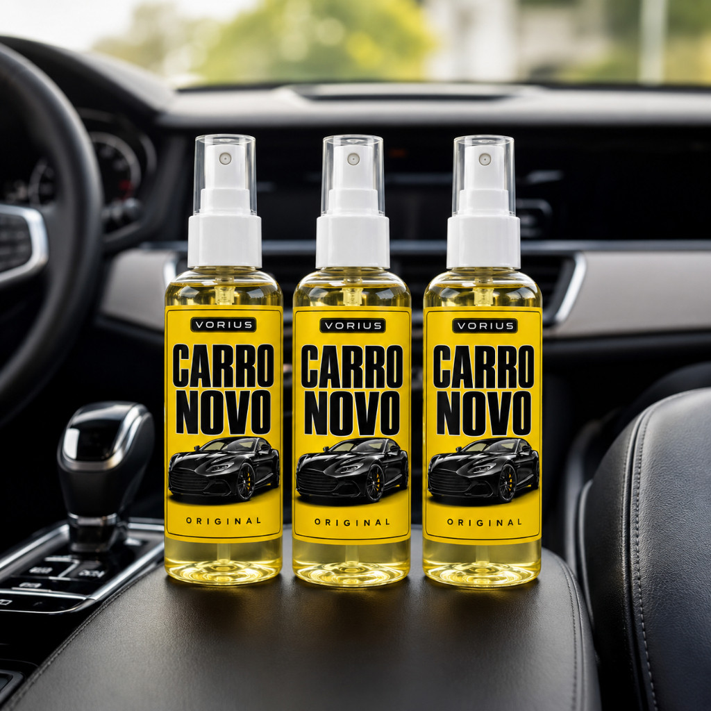 Aromatizante de Carro Novo Spray Perfume Para Carr