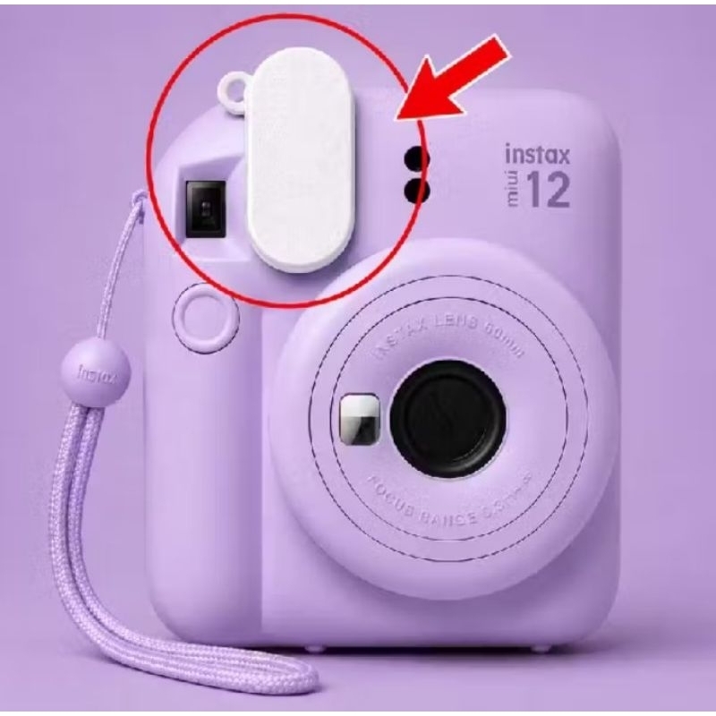 Kit com 2 Tampa Protetora de Flash para instax Min