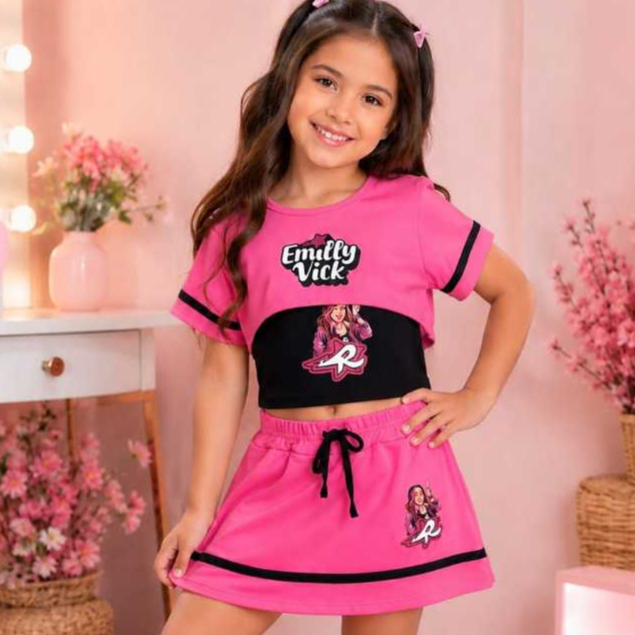Conjunto Infantil | Tam 4 ao 12 Emily Vick 3 Peça